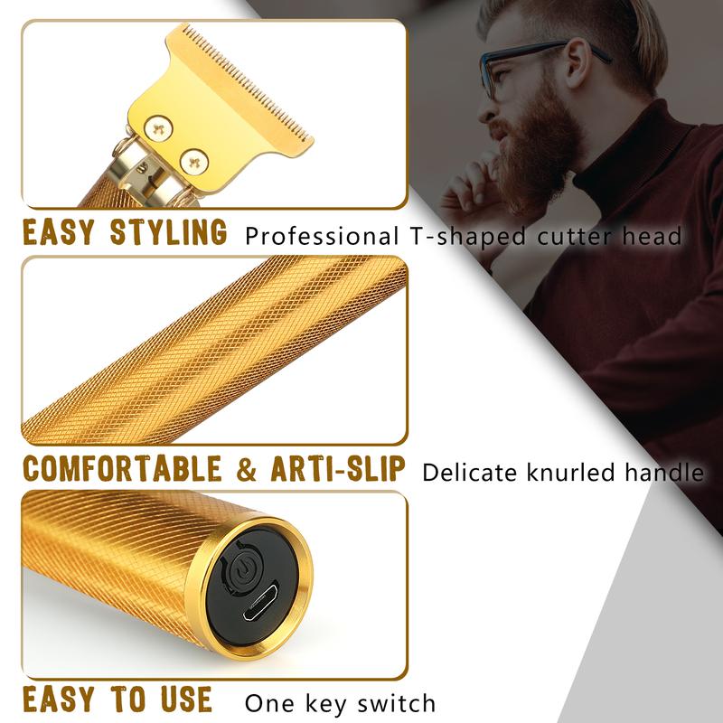 Professional Trimmer Hair Clippers Cutting Beard Cordless Barber Shaving Machine Brush Steel electric hair