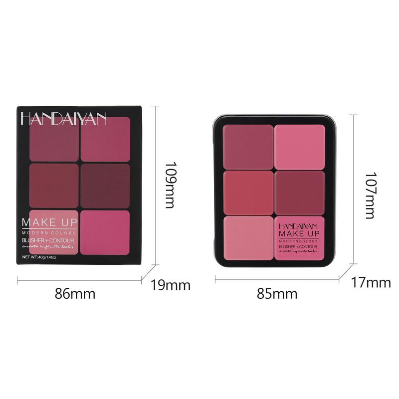 12-color iron box blush tray a multi-purpose concealer high-gloss contouring tray matte blush cream Makeup Cosmetic Makeup Cosmetic