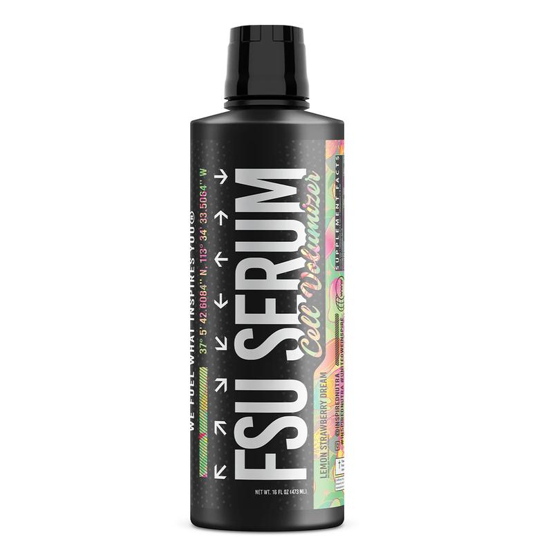 Inspired Nutraceuticals FSU Serum, 16 32 Servings - Liquid Glycerol Non-Stim Pre-Workout