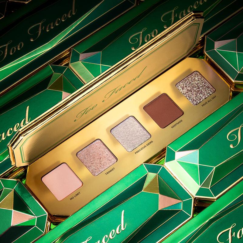 Too Faced Precious Gems Eye Shadow Palette - High Pigment Eye Shadow Shimmer Makeup