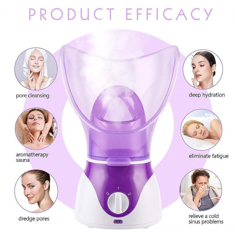 Comfort Face Beauty Skincare Steamer Summer Gift, Rechargeable Moisturizer Facial Steamer, Professional Skincare Beauty Instrument, Facial Beauty Machine, Skincare Tools