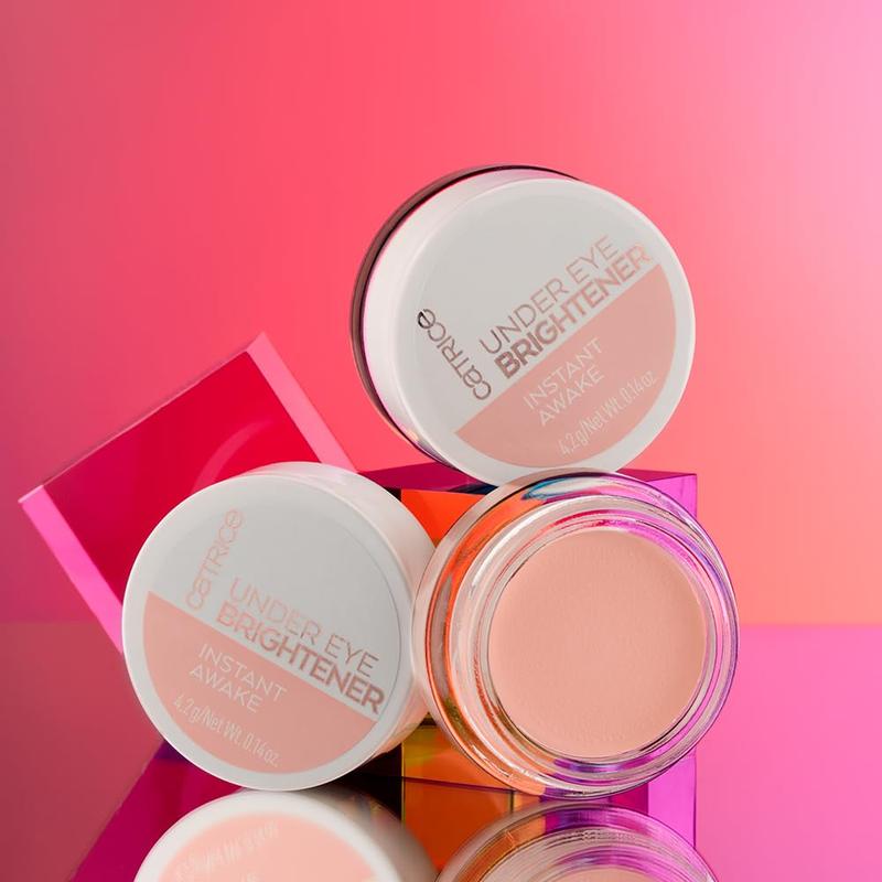 | Under Eye Brightener | Conceal & Brighten Dark Circles | With Hyaluronic Acid & Shea Butter | Vegan, Cruelty Free & Paraben Free (010 | Light Rose)