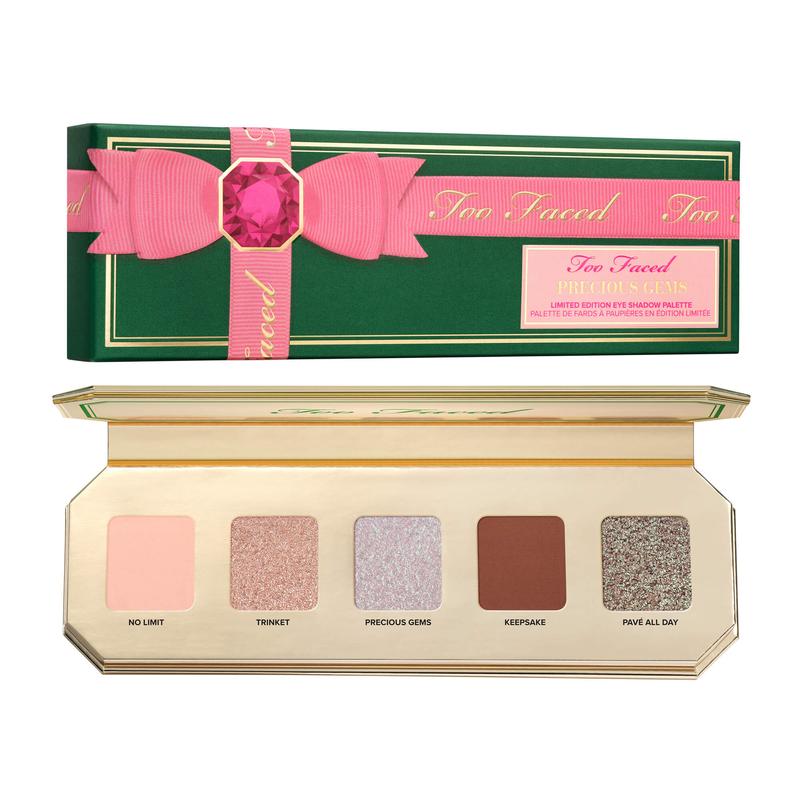 Too Faced Precious Gems Eye Shadow Palette - High Pigment Eye Shadow Shimmer Makeup