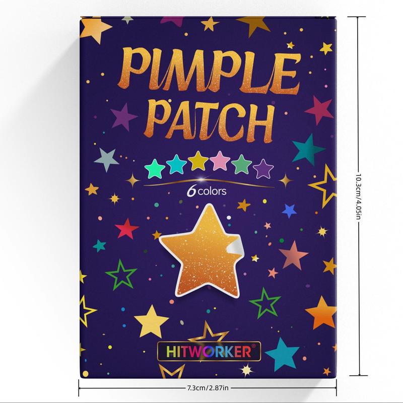 Star Shaped Pimple Patch, 240pcs box Hydrocolloid Acne Patch, Skin Care Product for All Skin Types, Waterproof Zit Patch, Christmas Gift