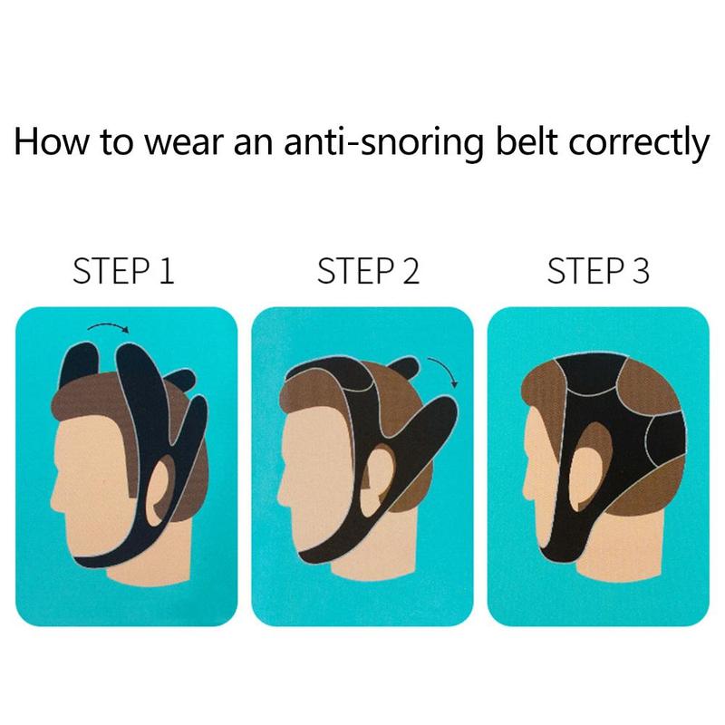 Anti Snore Chin Strap, Chin Strap For Improving Snoring, Sleeping Anti Snoring Device For Travel, Nap, Yoga