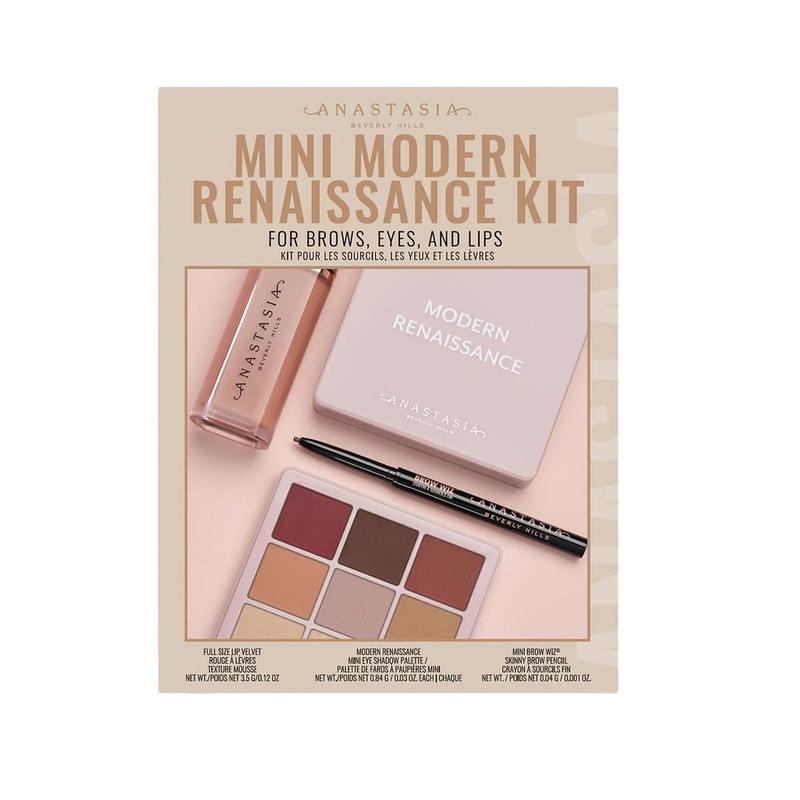 Mini Modern Renaissance Kit - Eyeshadow Palette, Lip Velvet & Brow Wiz