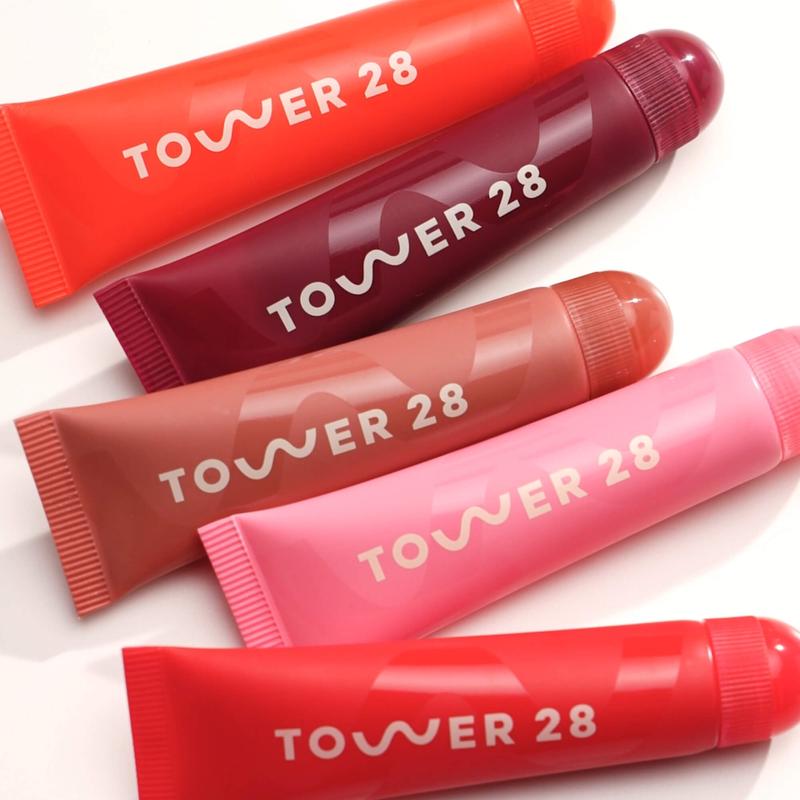 Tower 28 LipSoftie Lip Treatment - Soft-Shine Finish, Hydrating Lip Balm Heals and Repairs Chapped Lips - Clean, Vegan, Cruelty Free Comfort Skincare