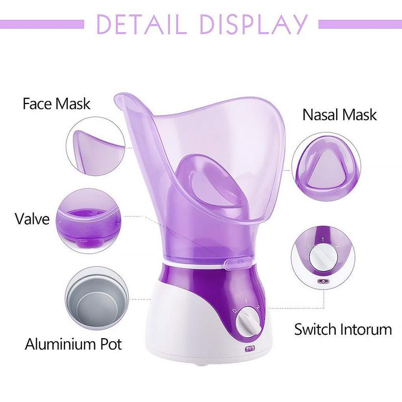 Comfort Face Beauty Skincare Steamer Summer Gift, Rechargeable Moisturizer Facial Steamer, Professional Skincare Beauty Instrument, Facial Beauty Machine, Skincare Tools