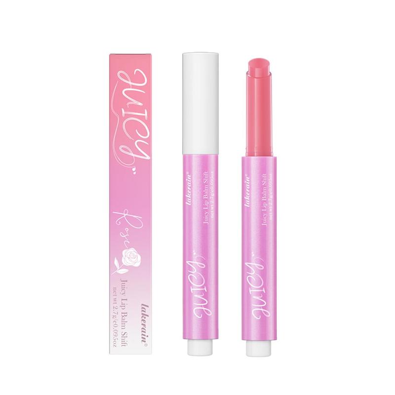 Moisturizing Color Changing Lipstick (1 Count), Long Lasting Tinted Lip Balm, Hydrating Lip Stain, Girls and Women Makeup Accessories