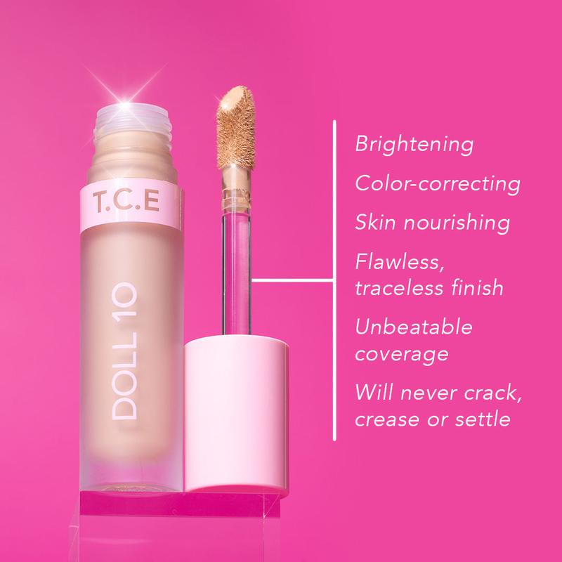 T.C.E Super Coverage Concealer With Peptides Makeup Aloe