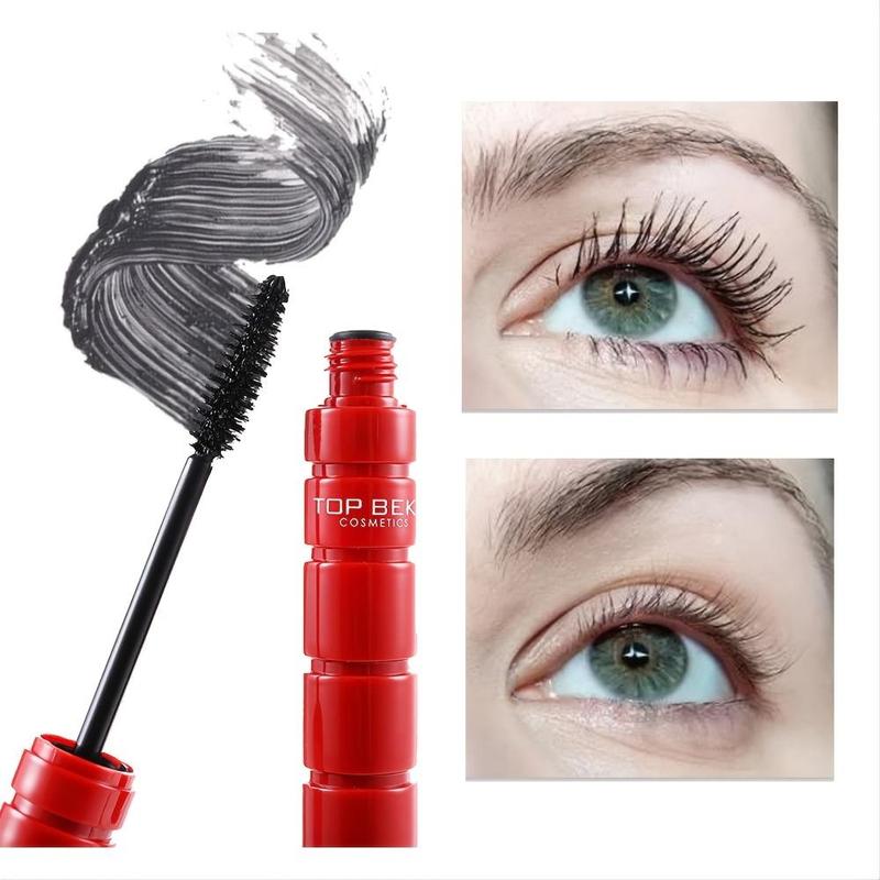 Waterproof Mascara, Natural Curl Eyelashes Mascara Stick, Long Lasting Quick Drying Eyelash Extensions Mascara, Volume Building Mascara, Lashes Lengthening Curling Eye Makeup Supplies