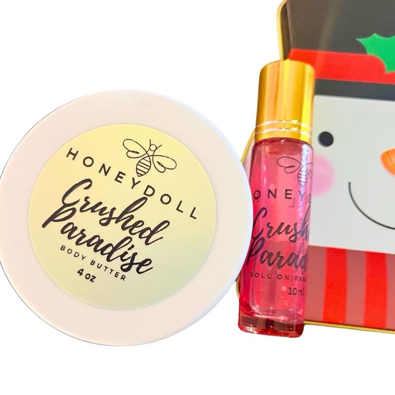 Stocking Stuffer Body Butter - Roll On - Combo - Limited - Crushed Paradise