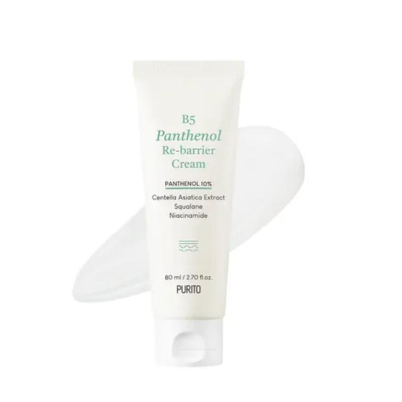 Purito SEOUL - B5 Panthenol Re-Barrier Cream 80ml | 2.70 fl oz | Facial Moisturizer