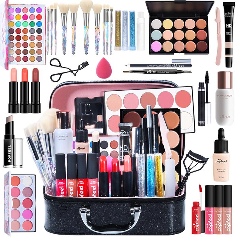 Makeup Gifts Set for Women girls  Full Kit Blend Clear Concealer Eyeshadow