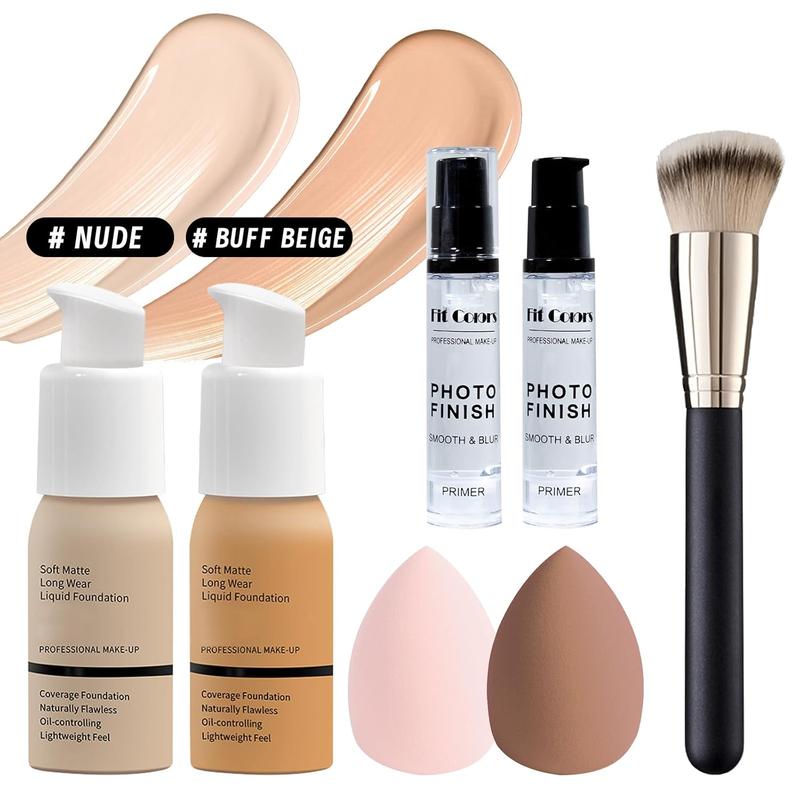 Makeup Set Kit for Women Full Kit, Makeup Present for Women Teen Girl, Eyeshadow Foundation  Primer Brush 3 in 1 Palette Lip Gloss, Eyebrow Soap Mascara Eyeliner  bag