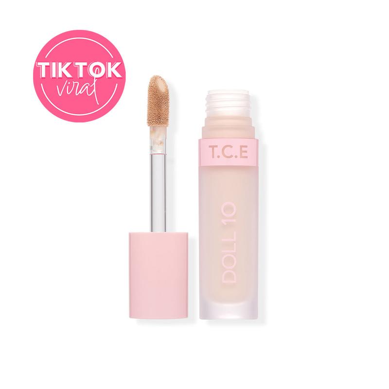 T.C.E Super Coverage Concealer With Peptides Makeup Aloe