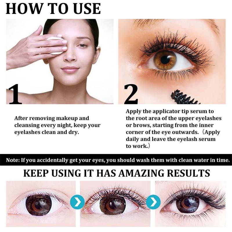 Eyelash growth liquid nourishing eyebrow growth liquid fast natural nutrition