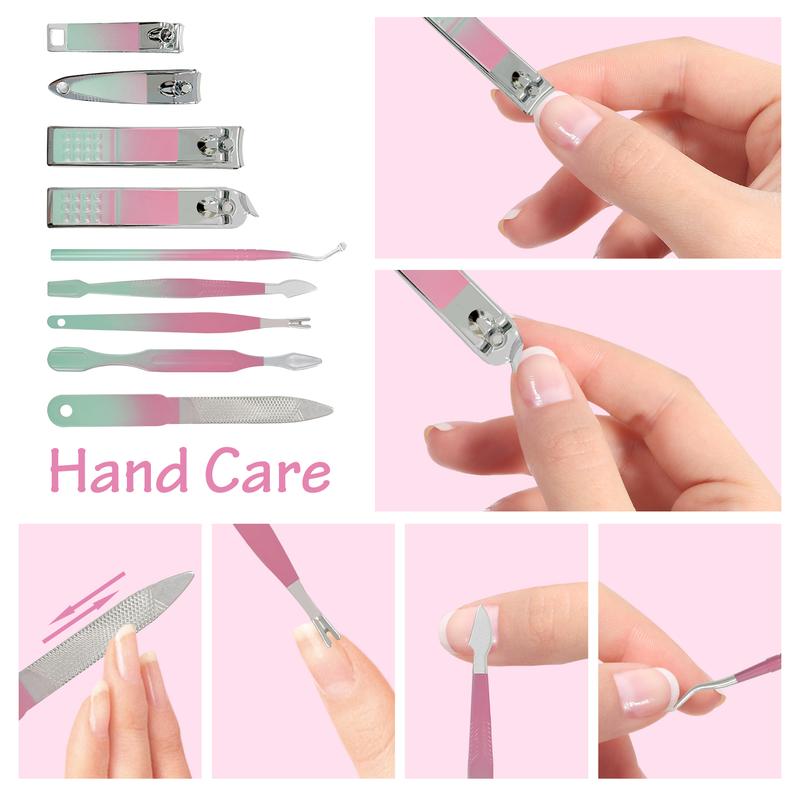 Manicure Set 30 In 1 Pedicure Kit Nail Clippers Set Manicure Kit Professional Stainless Steel Nail Kit For Women Men