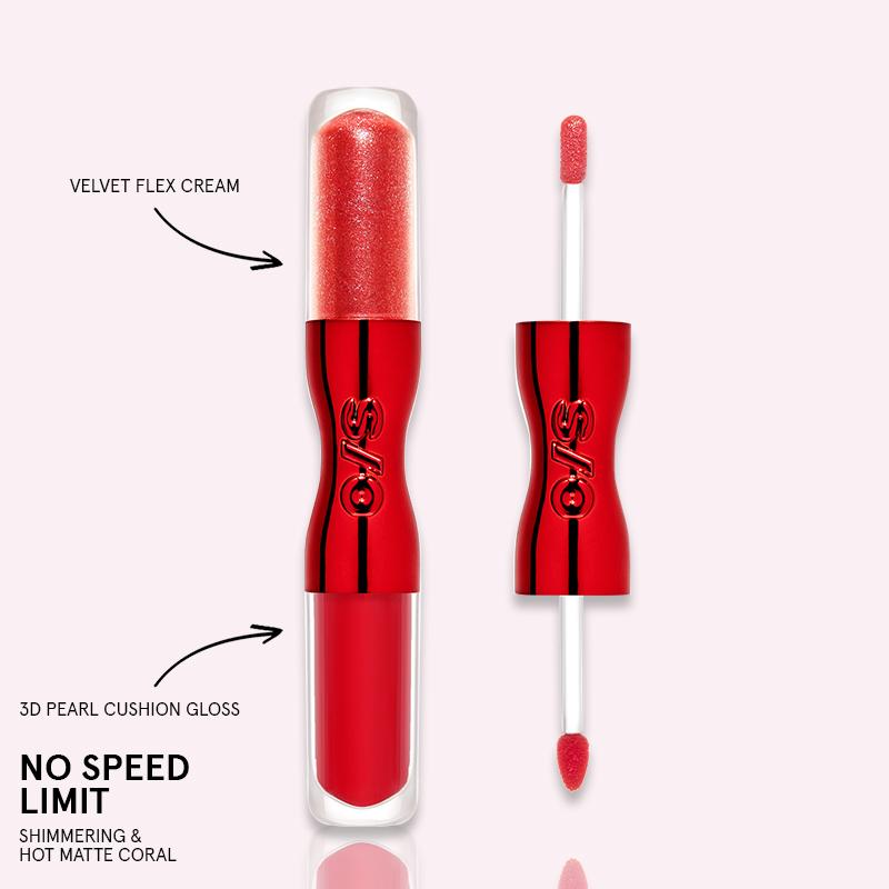 LIP SNATCHER Velvet Flex Cream & Cushion Gloss Lip Duo