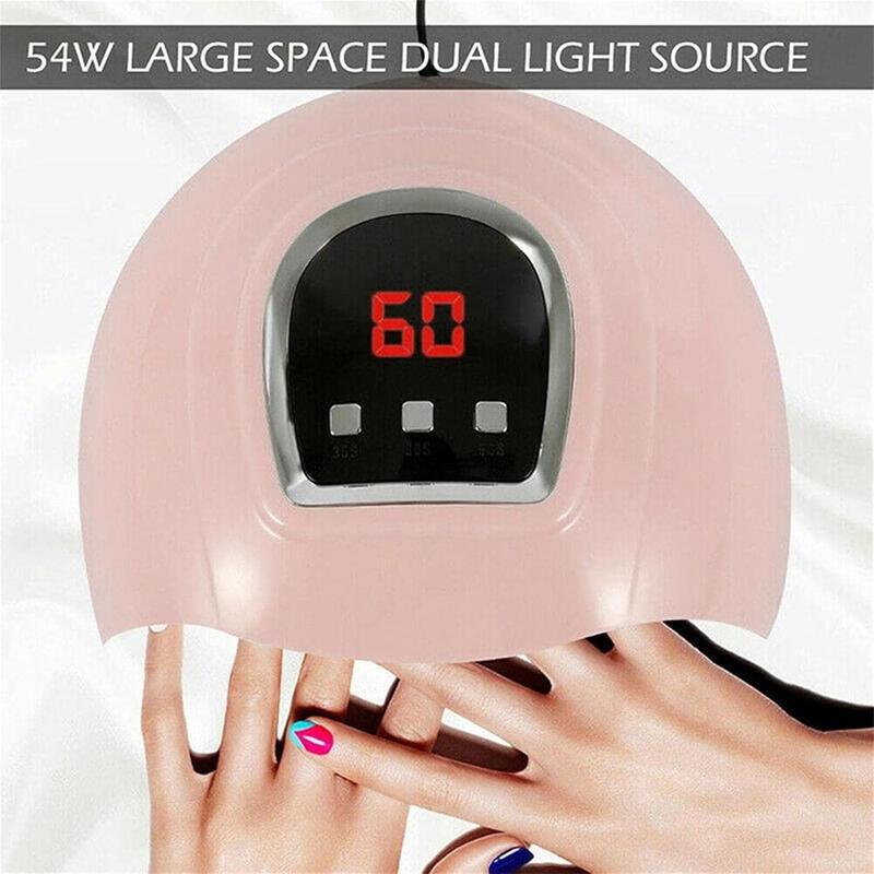 Nail Lamp Nail Art & Nail Care Machine, Portable Nail Dryer, Special Nail Polish Glue Baking Lamp for Nail Art DIY Use, Gentle Manicure Accessories for Home and Salon Use,Gifts for Girlfriends