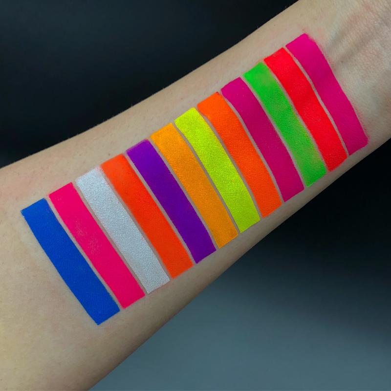 12 NEON PIGMENTS