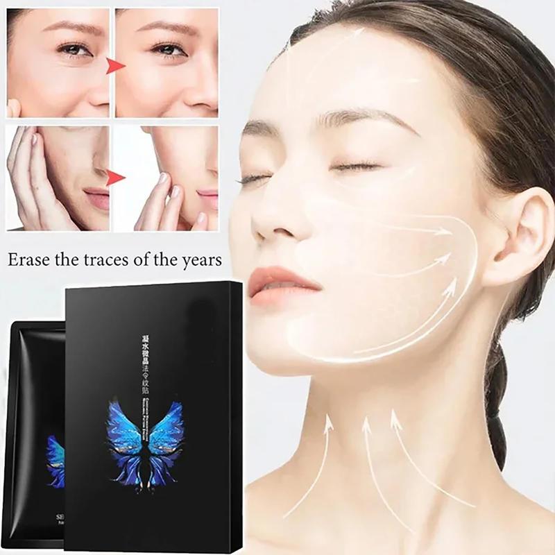 [Buy one get one free] Microcrystalline Nasolabial Folds Removal Mask, V-Face Lifting Mask, Magic Strips for Face Wrinkles and Sagging Jaw, Nasolabial Fold Patch,, Reduce Fine Lines, Skincare Skin Repair, Comfort,Freebies, great deals,gift,wrinkle