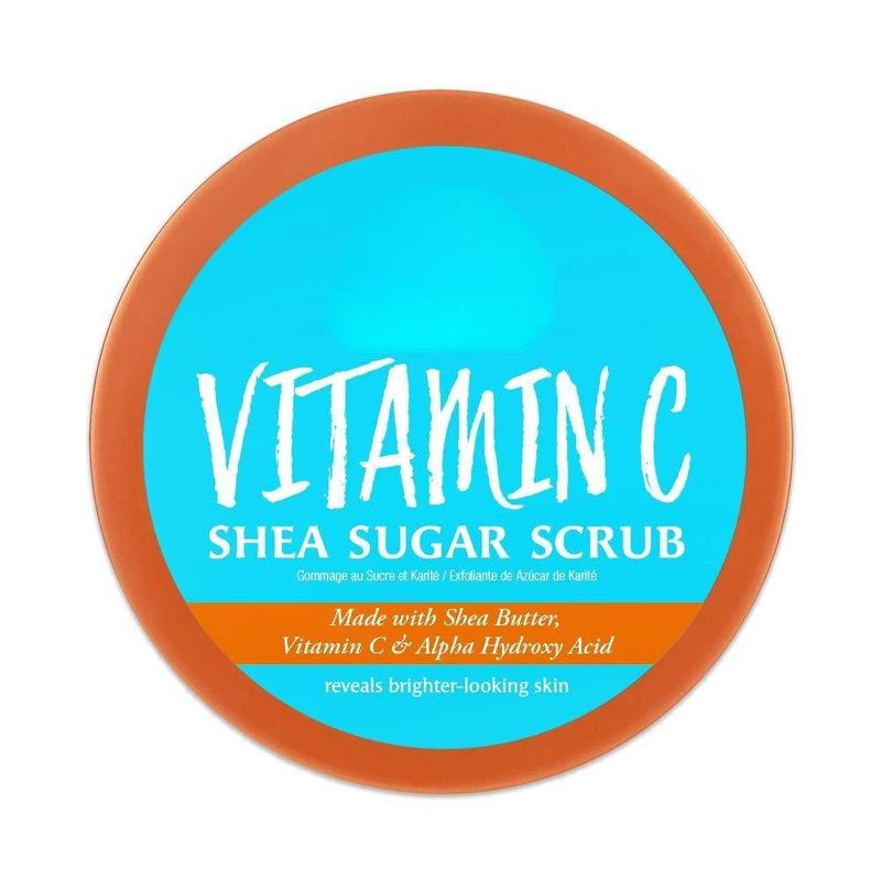 Vitamin C Shea Sugar Scrub, 18 oz, Ultra Hydrating and Exfoliating Scrub for Nourishing Essential Body Care scrub