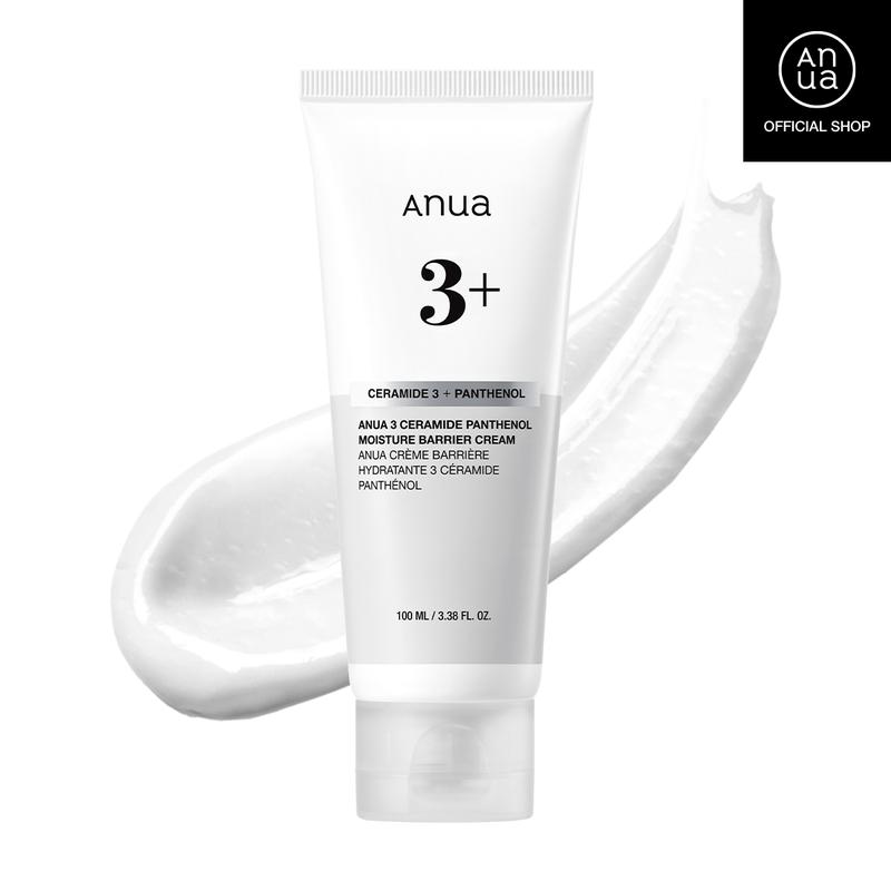 [Anua Official Shop] 3 Ceramide Panthenol Moisture Barrier Cream | Hyaluronic Acid, Non Comedogenic, Moisturizer, Korean Skin Care (100ml 3.38 fl.oz.)