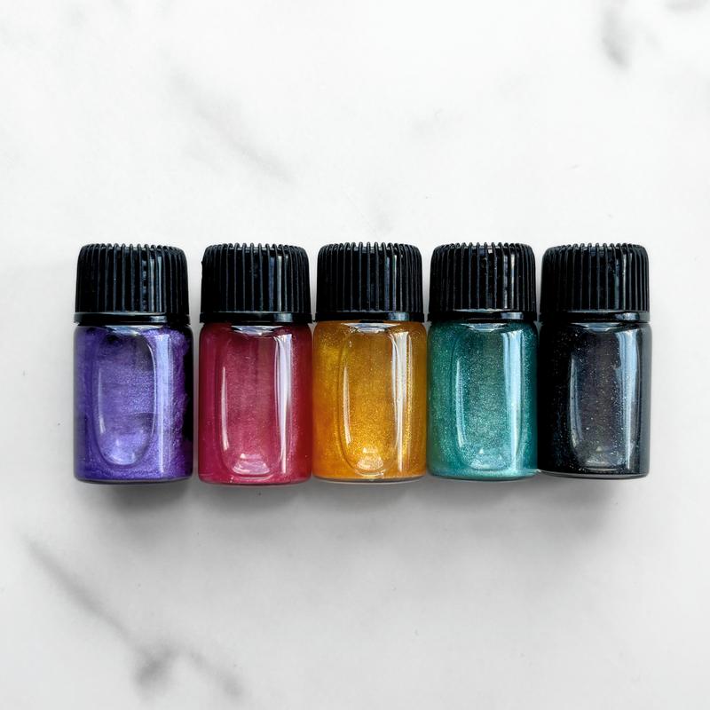 Witchy Bath & Body Oil Sample Set | Ritual Oils for Spell Work and Manifesting shimmer oil Body Care Acne