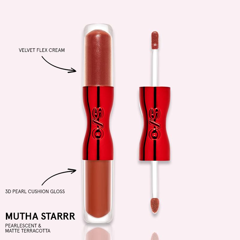 LIP SNATCHER Velvet Flex Cream & Cushion Gloss Lip Duo