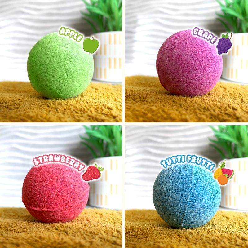 Zimpli Baff Bombz Round Value Pack - 12 Pack Bath Bombs