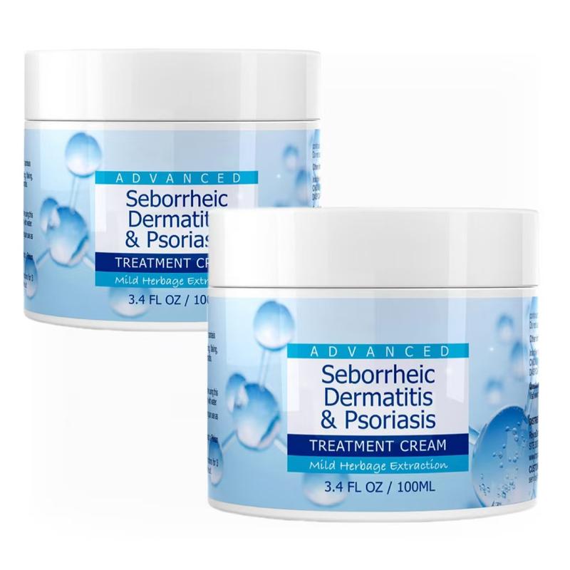 Seborrheic Dermatitis Cream, for psoriasis, folliculitis, dry scalp, dandruff