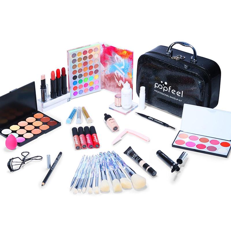 Makeup Gifts Set for Women girls  Full Kit Blend Clear Concealer Eyeshadow