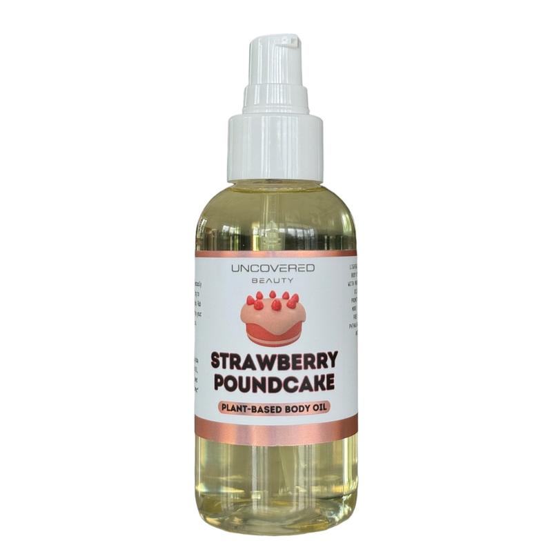 Strawberry Poundcake Plant-Based Moisturizing Body Oil