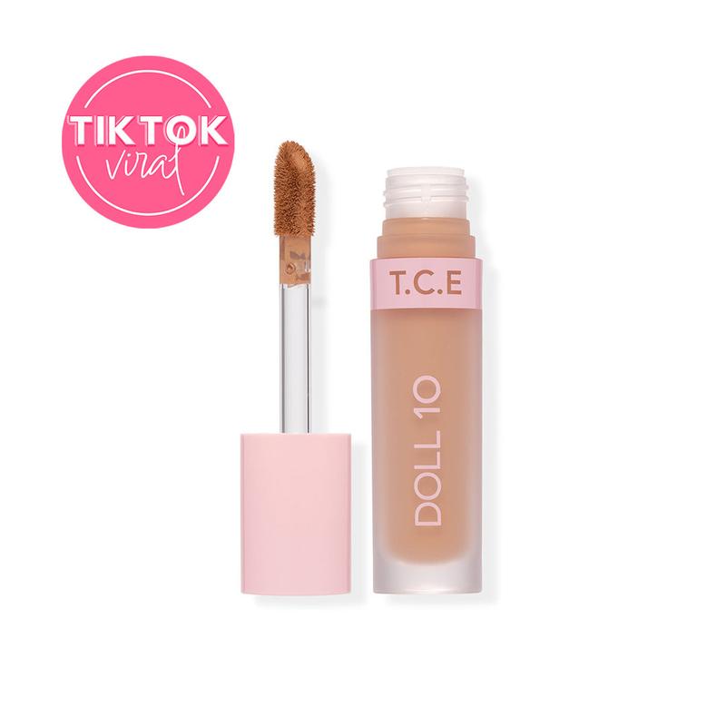 T.C.E Super Coverage Concealer With Peptides Makeup Aloe