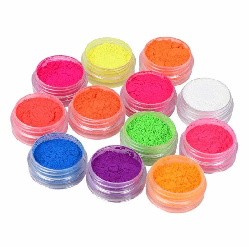 12 NEON PIGMENTS