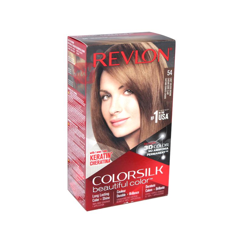 Revlon ColorSilk Hair Color #54 Light Golden Brown