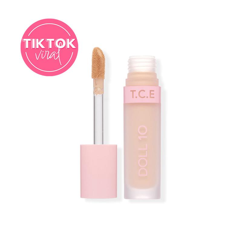 T.C.E Super Coverage Concealer With Peptides Makeup Aloe