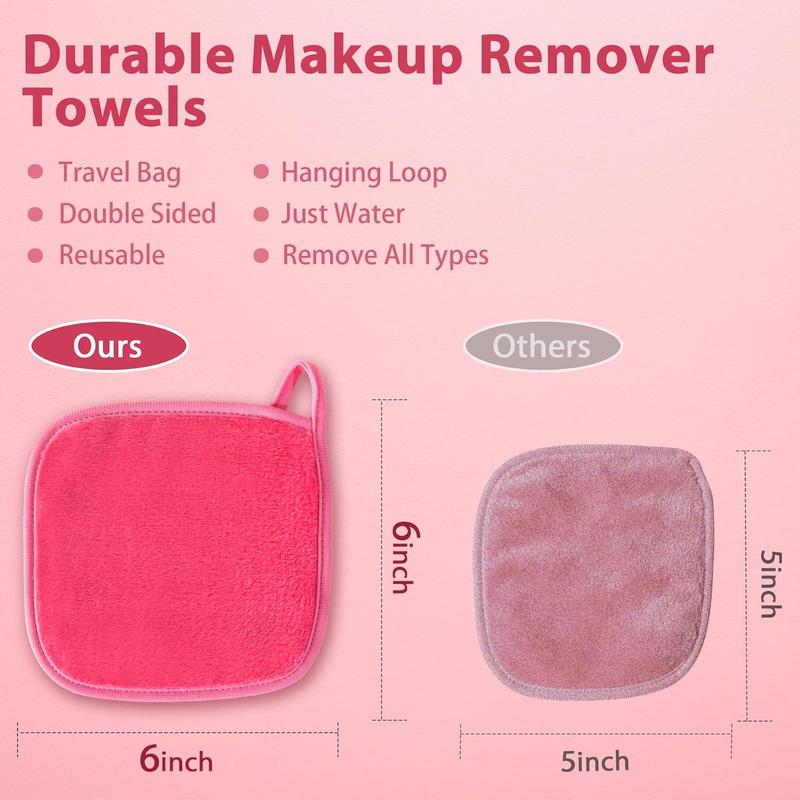 12 Pack Makeup Remover Cloth, 6