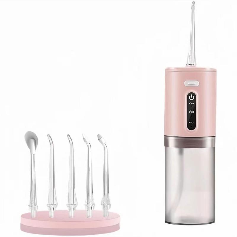 Water Dental Flosser Teeth Pick Inelligent Memory Oral lrrigator Portable Rechargeable IPX6 Waterproof Elenctric Dental Flossers for Home＆Travel,Christmas gifts，Thanksgiving,