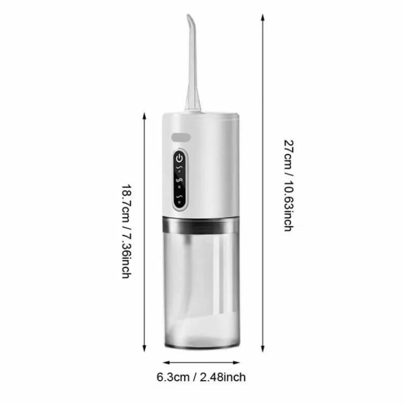 Water Dental Flosser Teeth Pick Inelligent Memory Oral lrrigator Portable Rechargeable IPX6 Waterproof Elenctric Dental Flossers for Home＆Travel,Christmas gifts，Thanksgiving,