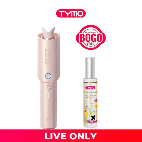 TYMO CURLGO-Automatic Curling Iron for Cordless and Comfortable Styling