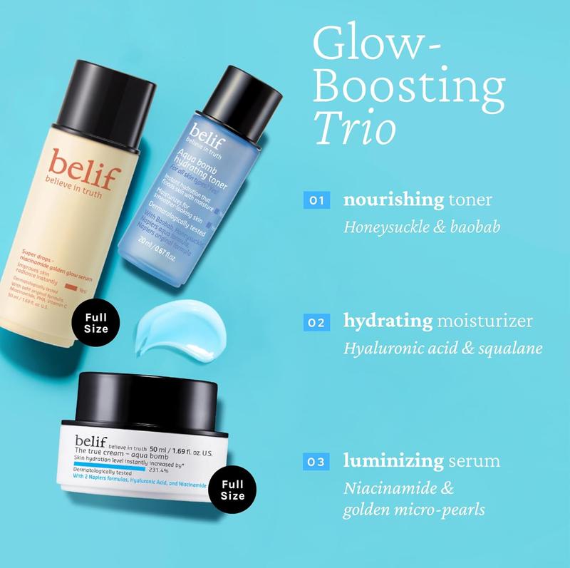 Uncover Your Glow Set - Hydrates, Nourishes, and Refines Complexion - Radiant, Skincare