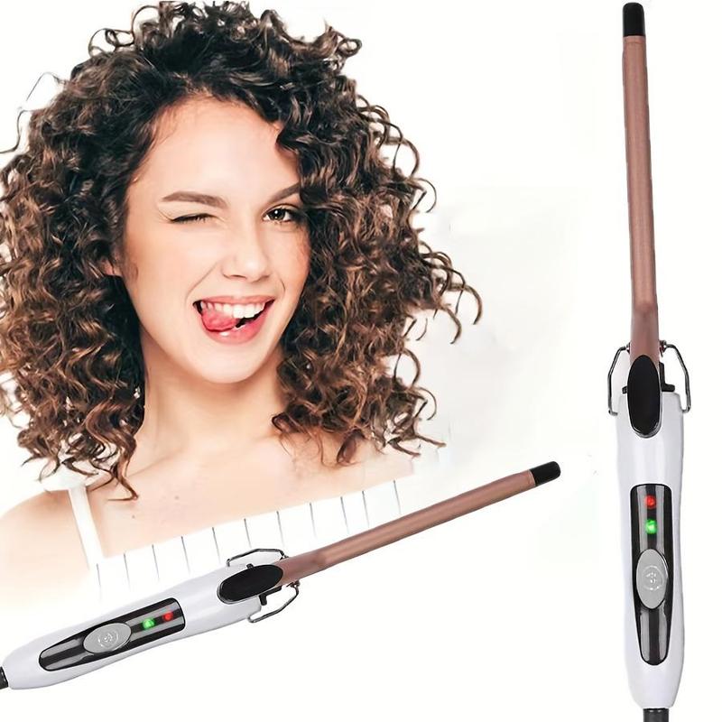 Professional 9mm Curling Iron, Electric Heated Hair Curler, Hair Styling Tool for Home & Salon Use, Winter Gift