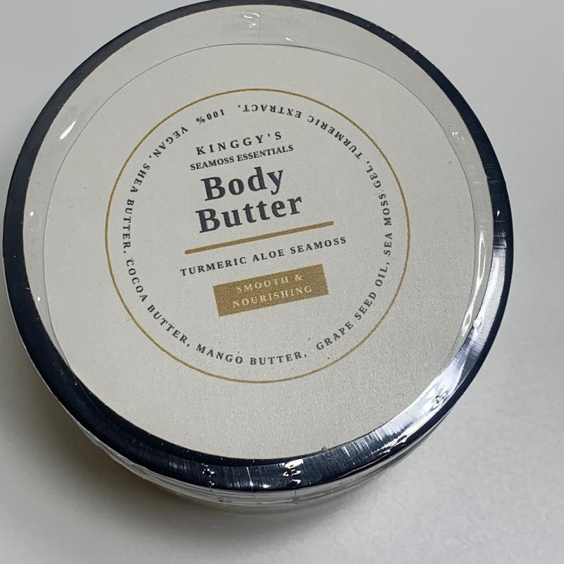 Sea Moss Body Butter - Hydrating and Soothing for Dry, Hyperpigmented, and Acne-Prone Skin - Body Care