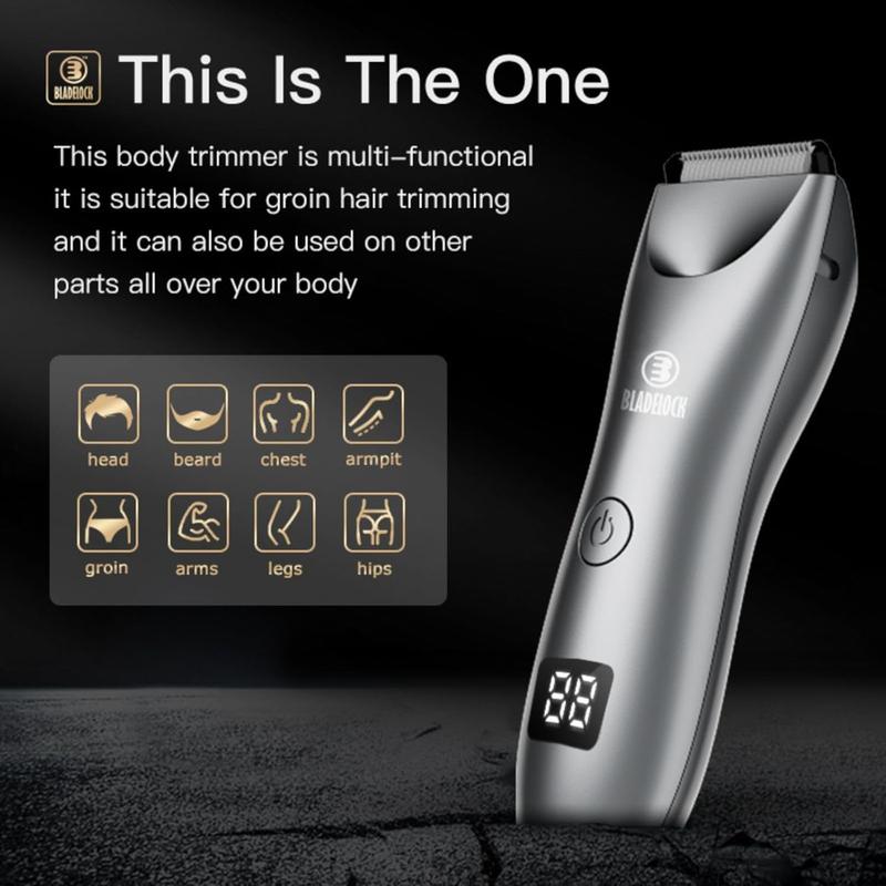 Manscape Ball Trimmer Shaver Men, Electric Groin Hair Trimmer, Men  Hair Trimmer for Pubic Beard ,   Groomer Kit, Men  Razor Hygiene Tool