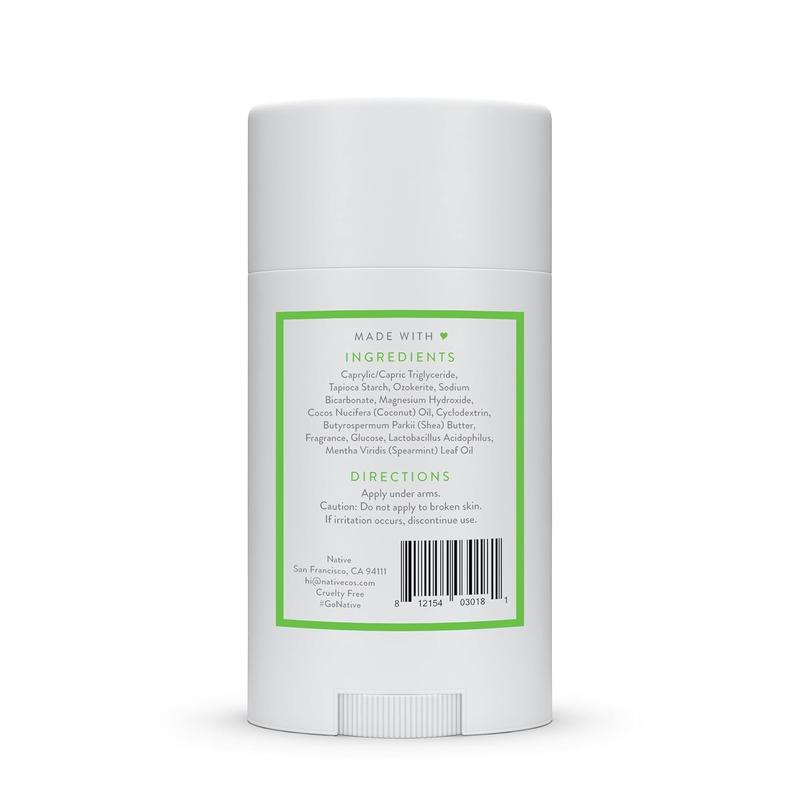 Native Deodorant Contains Naturally Derived Ingredients, 72 Hour Odor Control | Deodorant for Women and Men, Aluminum Free with Baking Soda, Coconut Oil and Shea Butter | Unscented Native