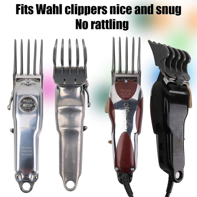 Hair Clipper Guards, 3 Count - Includes NO.10, NO.12, NO.16 - Fits Most Wahl Clippers, 1.5 inch & 1.25 inch & 2 inch, Gray