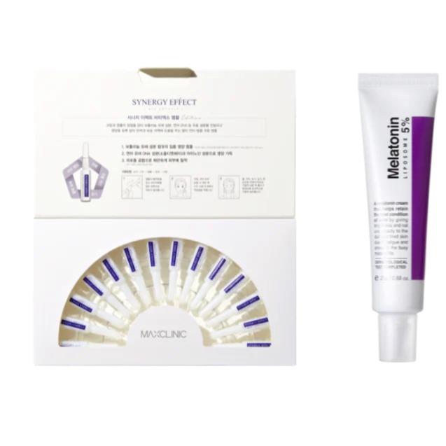 Maxclinic - Time Return Set - BTX Synergy Ampoule + Mel Cream 25g Skin Repair Skincare Restore