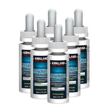 Kirkland Signature Minoxidil for Men 5% Extra Strength Hair Regrowth for Men vqzjBI, 1 Month Supply Hair Care Comfort